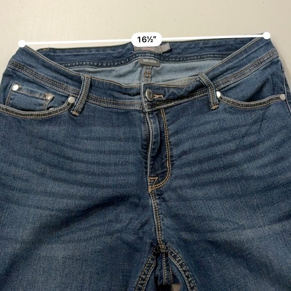 Torrid Luxe Slim Boot Jeans 14S Short Super Stretch Medium‎ Wash Denim